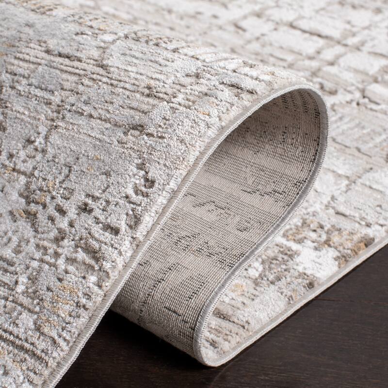 SAFAVIEH Princeton Flavia Modern Abstract Viscose Rug