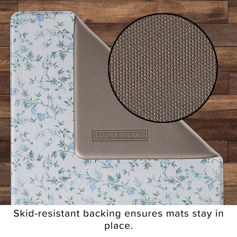 Lucky Brand Anti-Fatigue and Skid-Resistant Wellness Mat