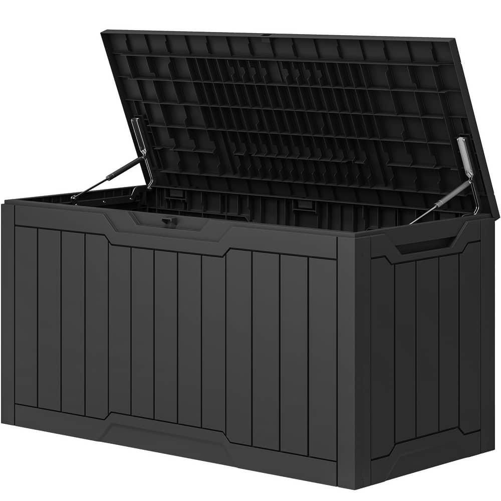 100 Gallon Outdoor Storage Waterproof Deck Box - N/A