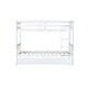 preview thumbnail 8 of 10, Stylish & Simple Twin Over Twin Bunk Beds with Trundle, Safety Rail and Ladder, Kids/Teens Bedroom, Split Into 2 Beds, White