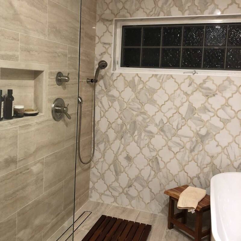 The Tile Life Stately Lantern 9x14 Porcelain Floor, Wall & Backsplash Tile