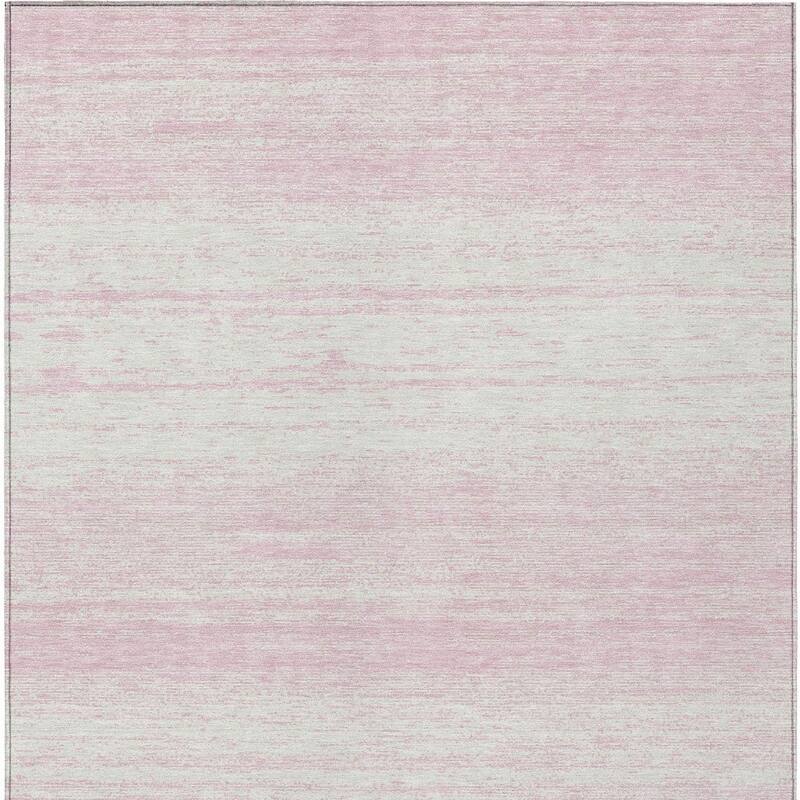 HomeRoots Striped Transitional Rectangle Outdoor Rug