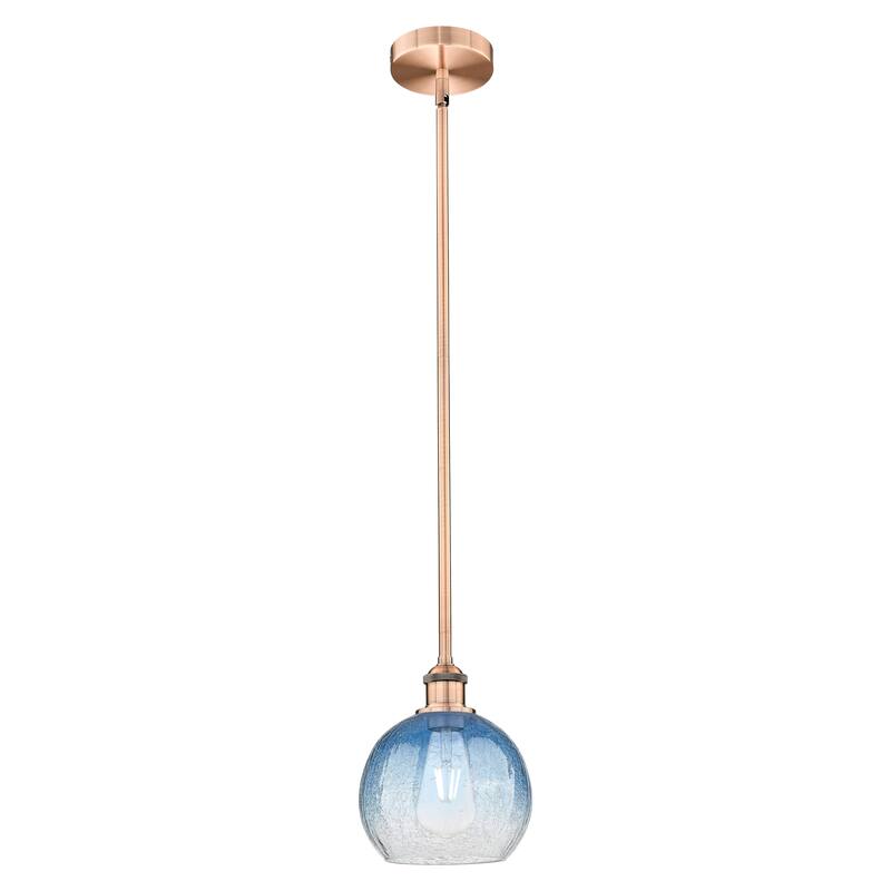Innovations Lighting Endless Possibilities Edison - Brookhaven Globe - 1 Light 8" Stem Hung Mini Pendant