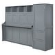 preview thumbnail 21 of 48, Full and Queen Murphy Beds Wall Beds with Wardrobes and Drawers