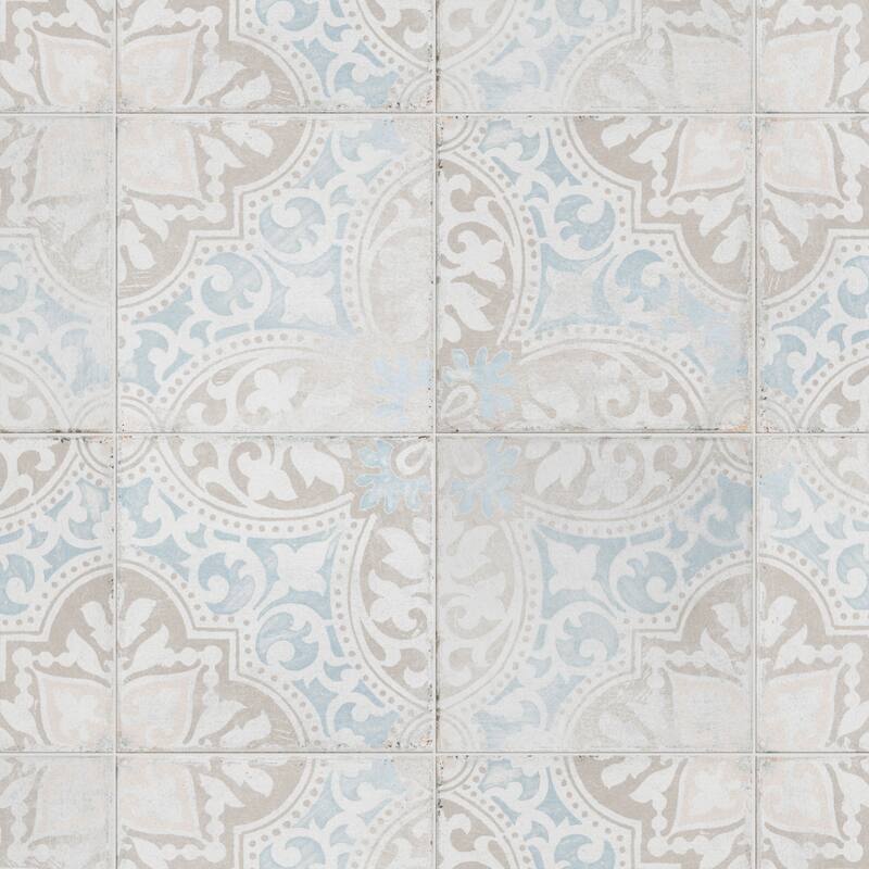 Merola Tile Barcelona Decor Montjuic 5-3/4" x 5-3/4" Porcelain Floor and Wall Tile