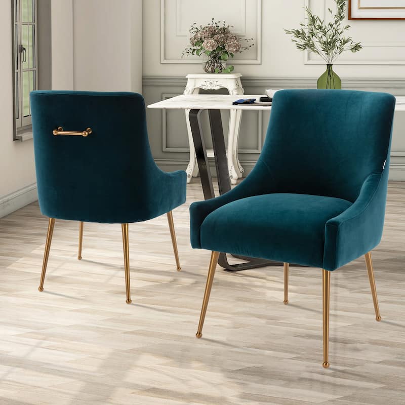GZMR Upholstered Accent Dining Chairs Side Chairs (Set of 2)
