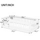 preview thumbnail 4 of 34, Low Montessori Floor Bed, Solid Wood Bed Frame with Fence & Door, Playhouse Floor Bed with Safety Guardrails