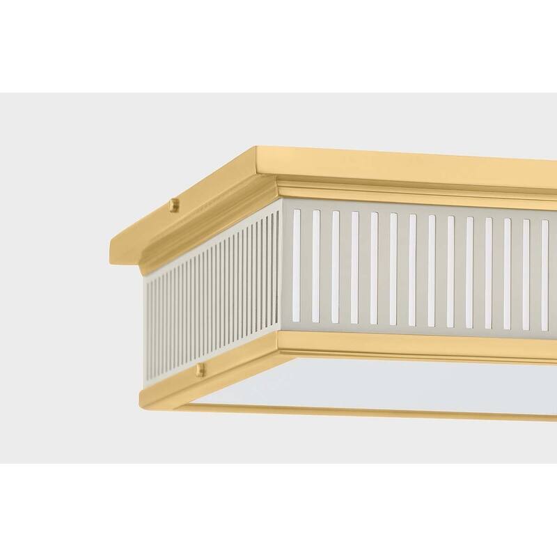 Hudson Valley Lighting MDS1900 Ashdown 14" Wide LED Flush Mount Square