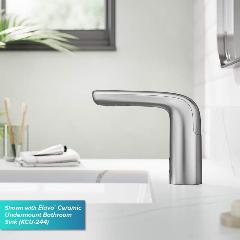 Kraus KSB-10001 Indy 1.2 GPM Touchless Sensor Single Hole Bathroom