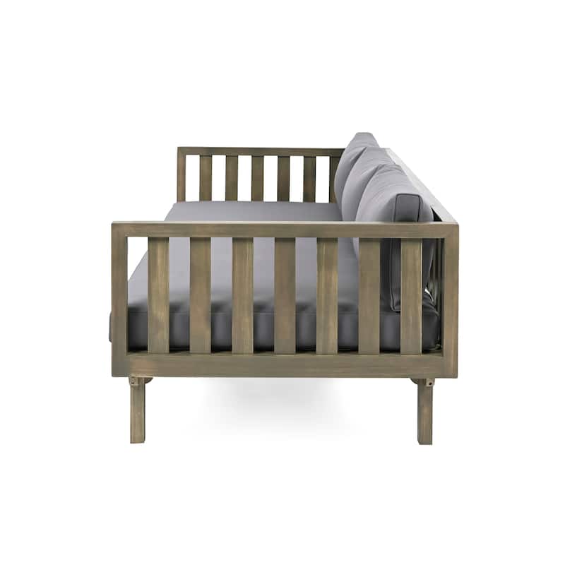 Christopher Knight Home - Marin Outdoor Acacia Wood Coffee Table and Daybed Set
