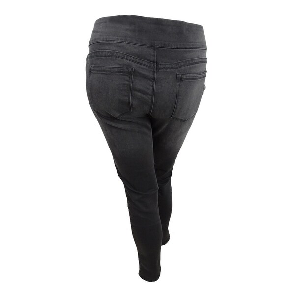 womens pull on boyfriend jeans