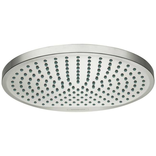 Hansgrohe 26917 Crometta S 2.5 GPM Single Function Rain Shower Head - Brushed Nickel