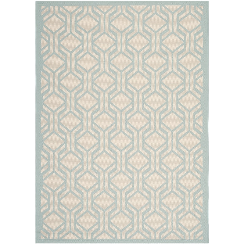 SAFAVIEH Courtyard Annunzia Indoor/ Outdoor Waterproof Patio Backyard Rug