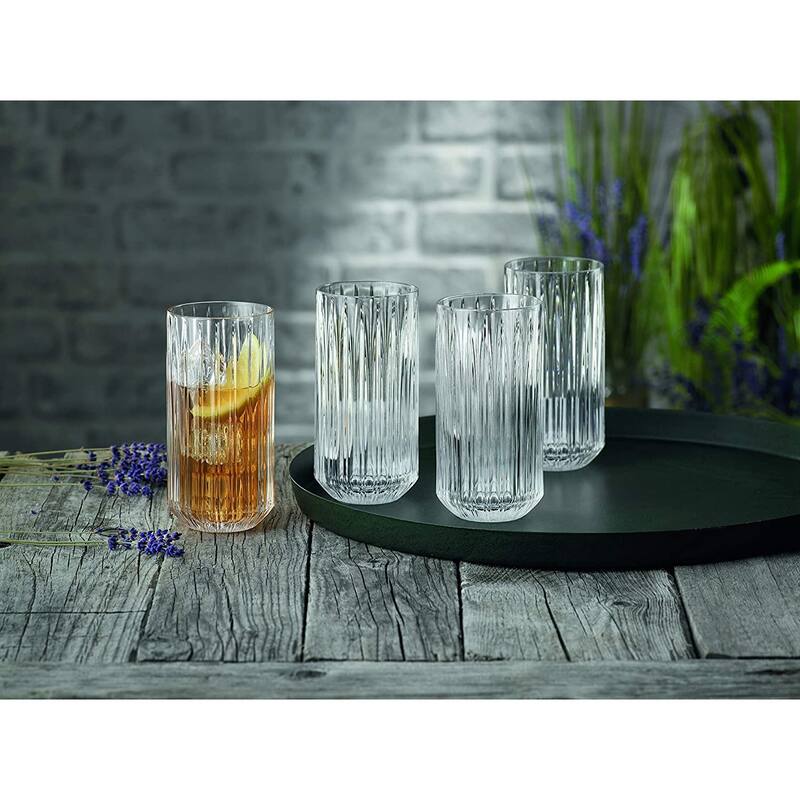 Nachtmann Set of 4 Jules Long Drink Glasses - 13.22 oz.