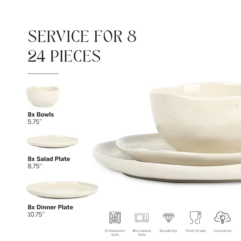 Stone Lain Mirella Stoneware Dinnerware Set