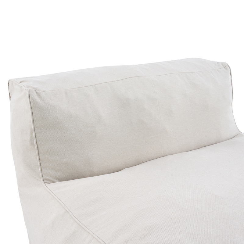 Christopher Knight Home - Nerissa Outdoor/Indoor Olefin Modular Bean Bag Armless Sofa Set with Shredded Foam Filled