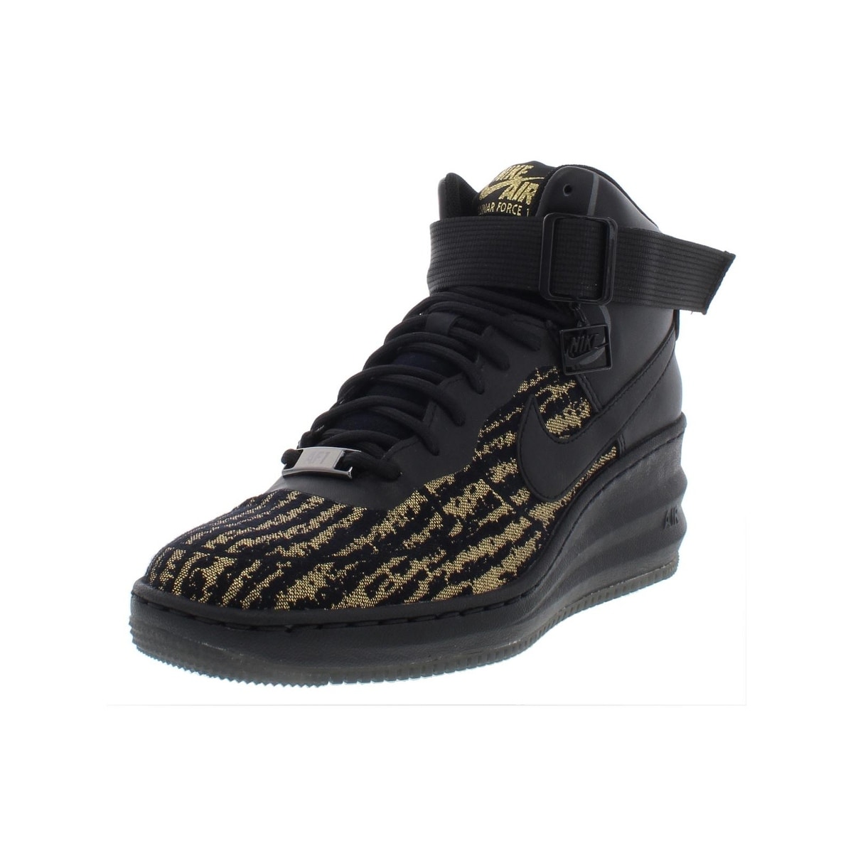 nike lunar force sky hi wedge sneakers
