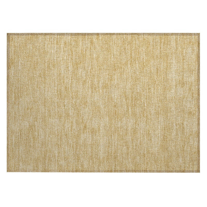 Machine Washable Indoor/ Outdoor Solid Modern Chantille Rug