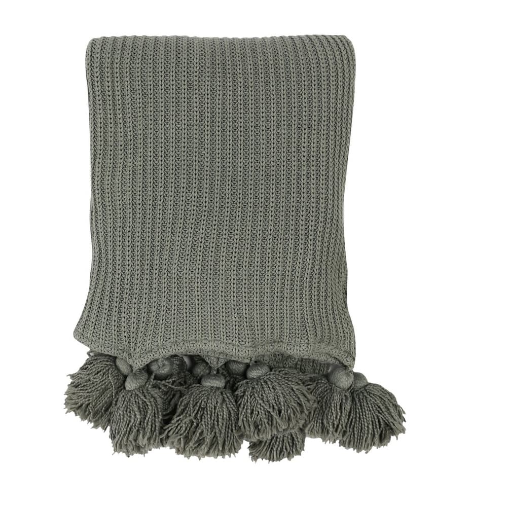 Kerith 100% Cotton 50"x 70" Throw Blanket by Kosas Home