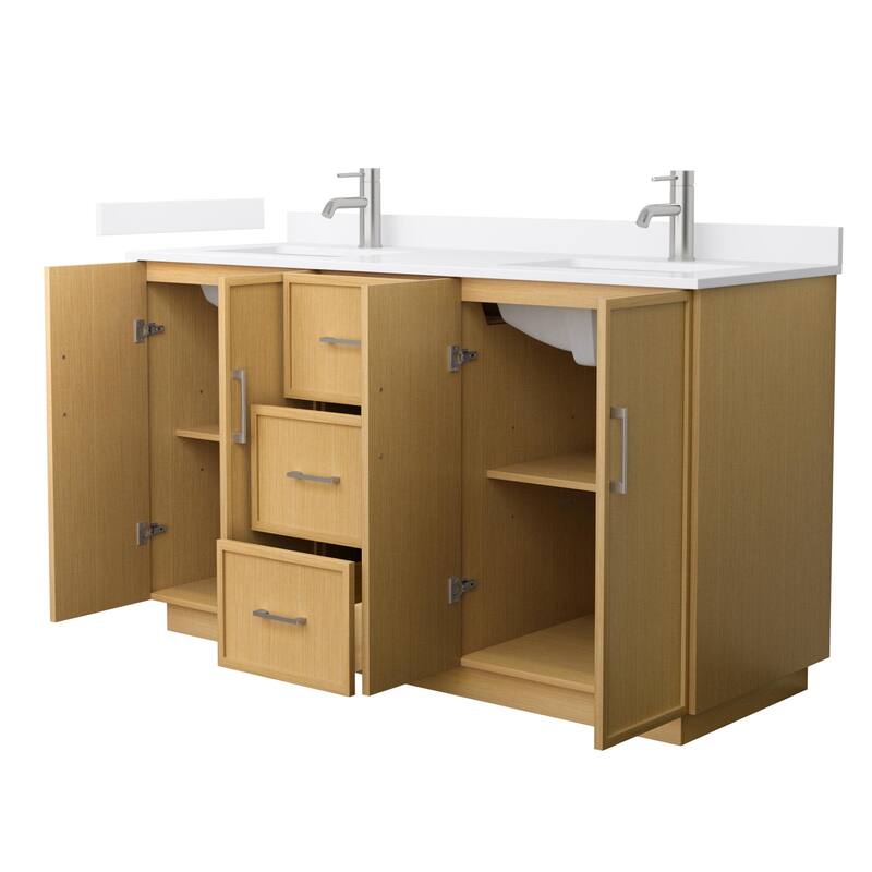 Wyndham Collection WCH7474-60D-QTZ-UNSMXX Elan TK 60" Free Standing