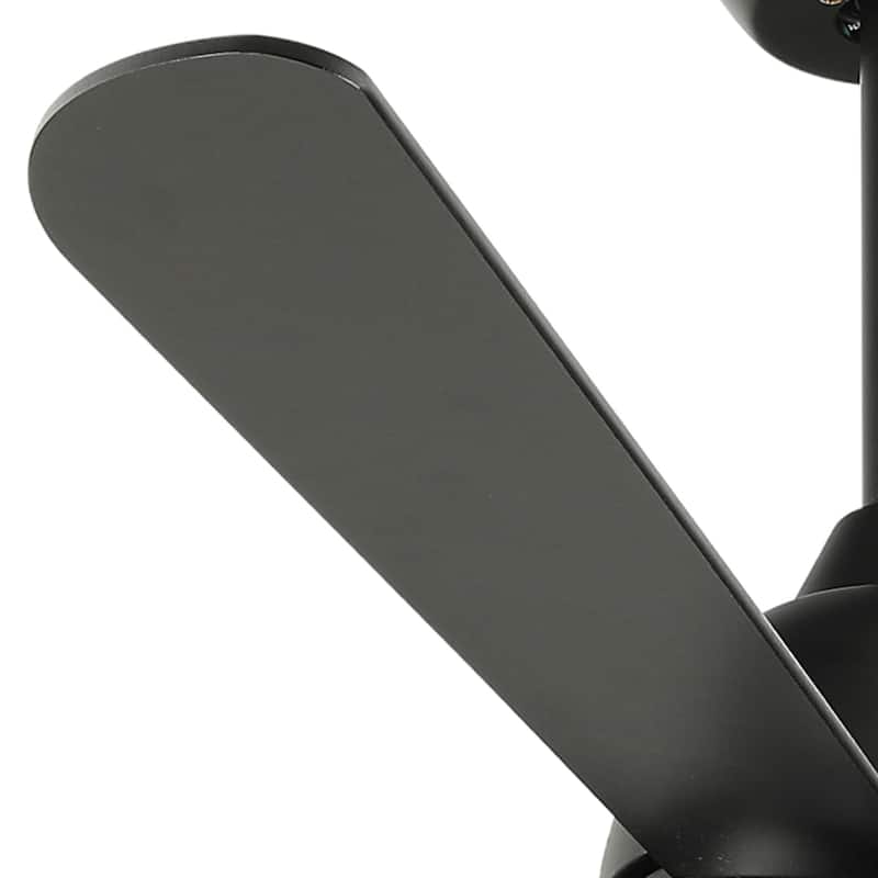 Moasis 42 to 52 Inch Ceiling Fan with Glass Light Shade and Remote Control