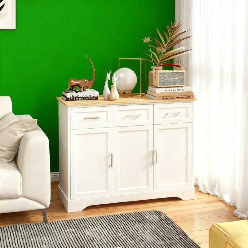 Kitchen Island Dining Room Cabinet Kitchen Sideboard Buffet Cabinet with Storage