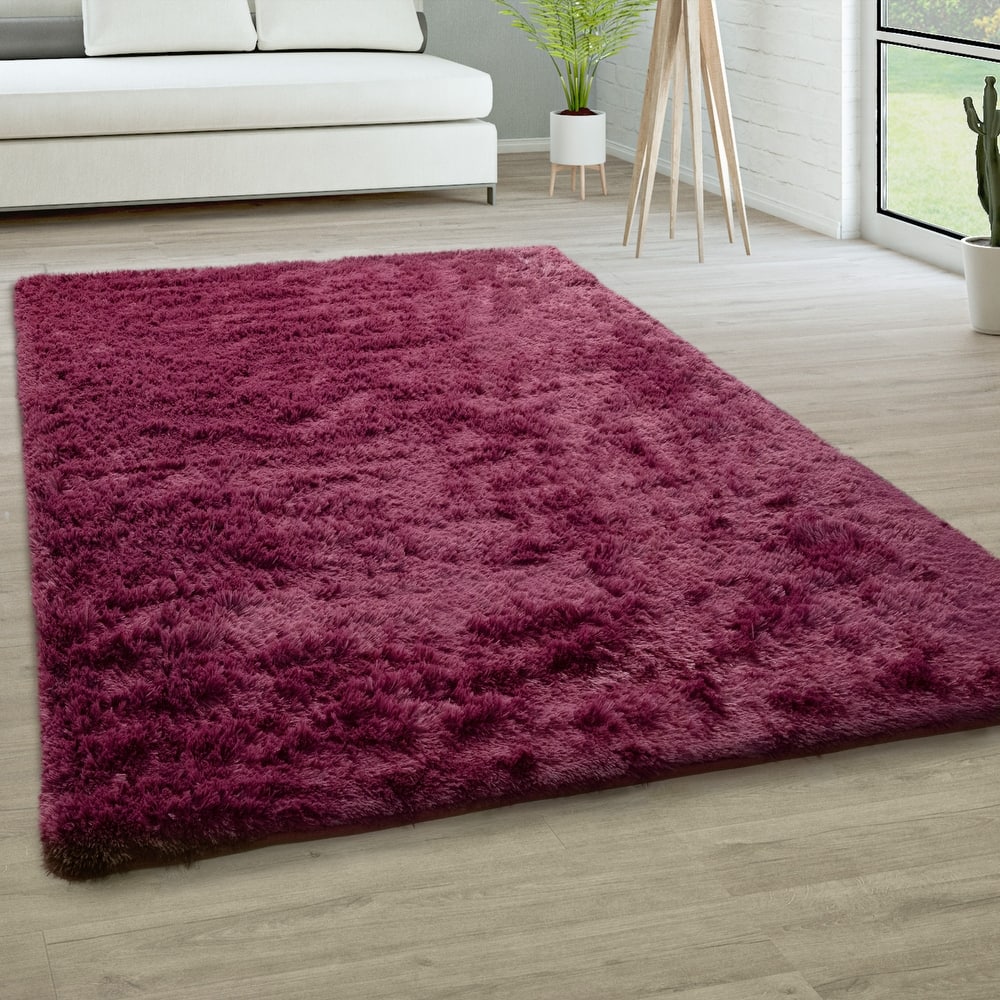 Modern Shag Rug Soft & Fluffy In Solid Colors