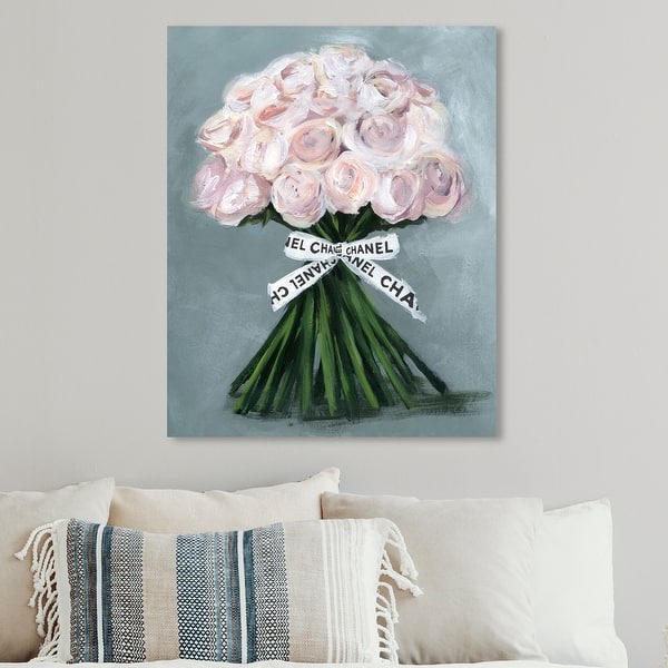 Oliver Gal The Perfect Bouquet Floral And Botanical Wall Art Canvas Print Pink Gray Overstock 28369971 Lovely pink tones perfect for a sweet little girl's room. oliver gal artist co