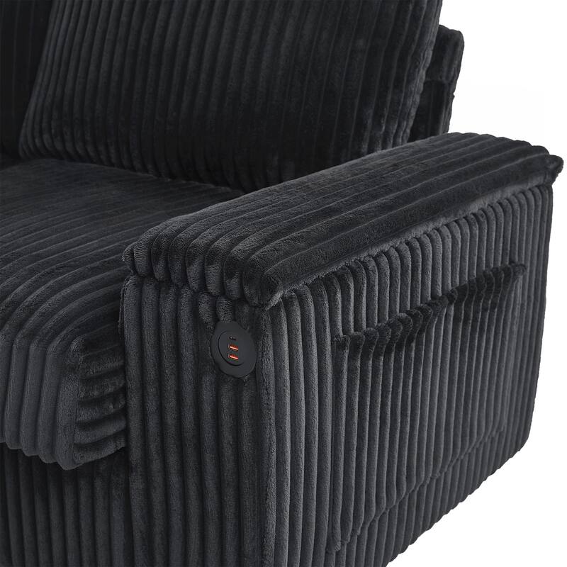 133inch 4-seater Corduroy Sofa Couch