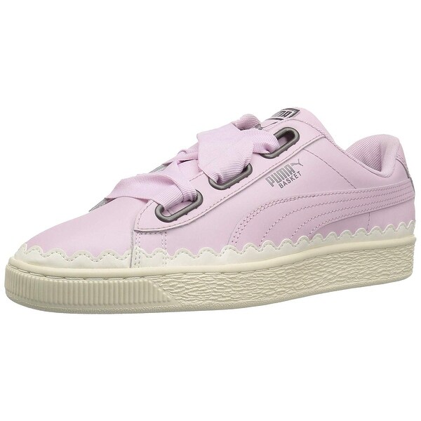 puma women's basket heart