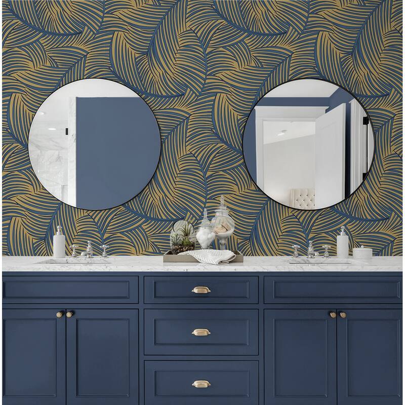 Seabrook Designs Kendari Non-Woven Unpasted Wallpaper
