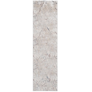 LOOM & LUXE Collection Multi/Contemporary Non-Shedding Area Rug