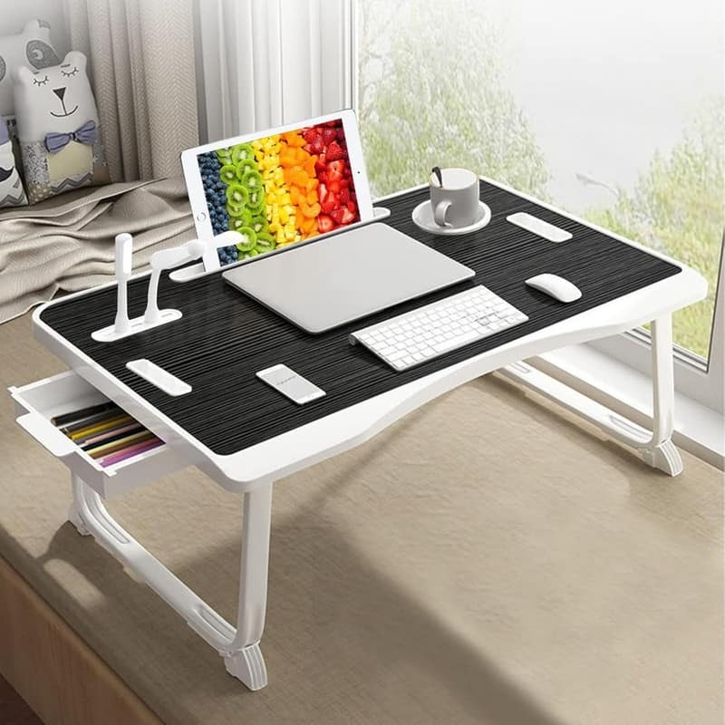 Laptop Bed Table - Black