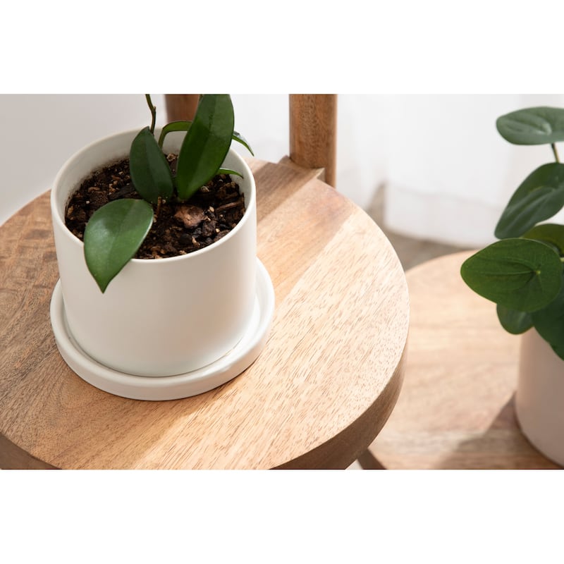 Kate and Laurel Fitley Wooden Plant Stand - 16x16x35