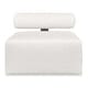 preview thumbnail 1 of 16, Uttermost Bolster Back White Armless Outdoor Sofa