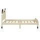 preview thumbnail 5 of 7, Twin Size Wood Platform Bed with Bear-Shaped Headboard, Motion Activated Night Lights, and Wooden Support