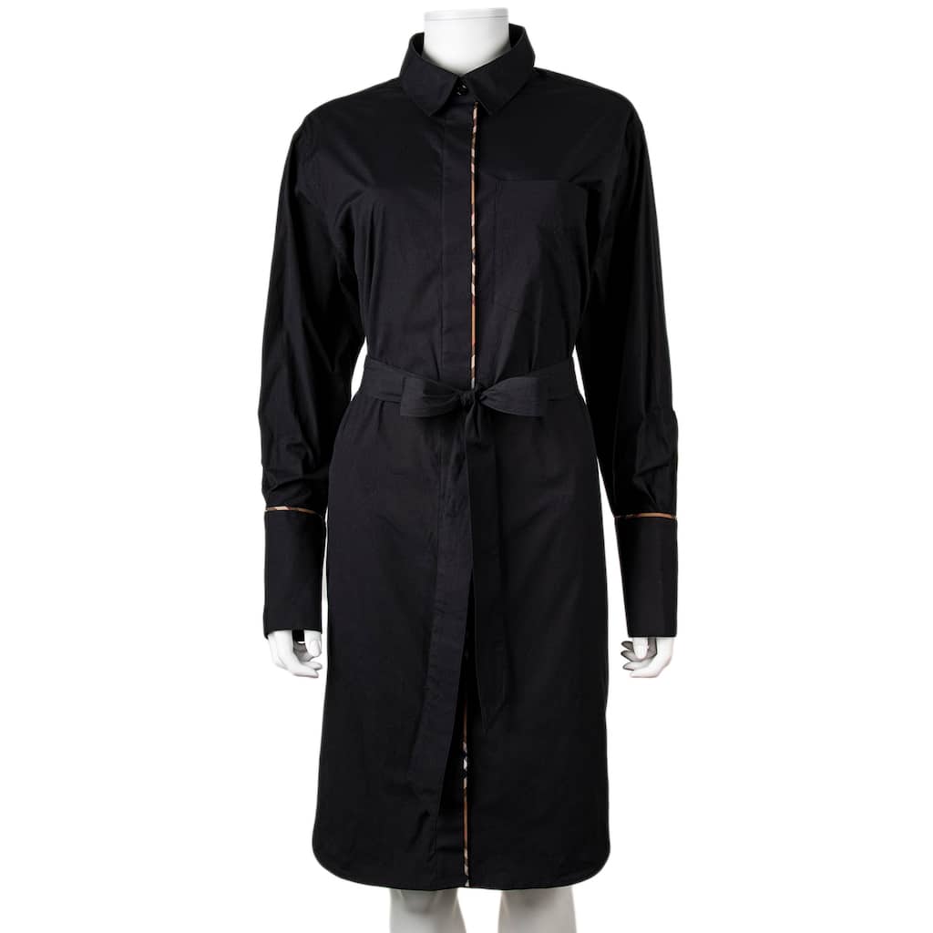 Burberry Ivery Belted Shirt Dress