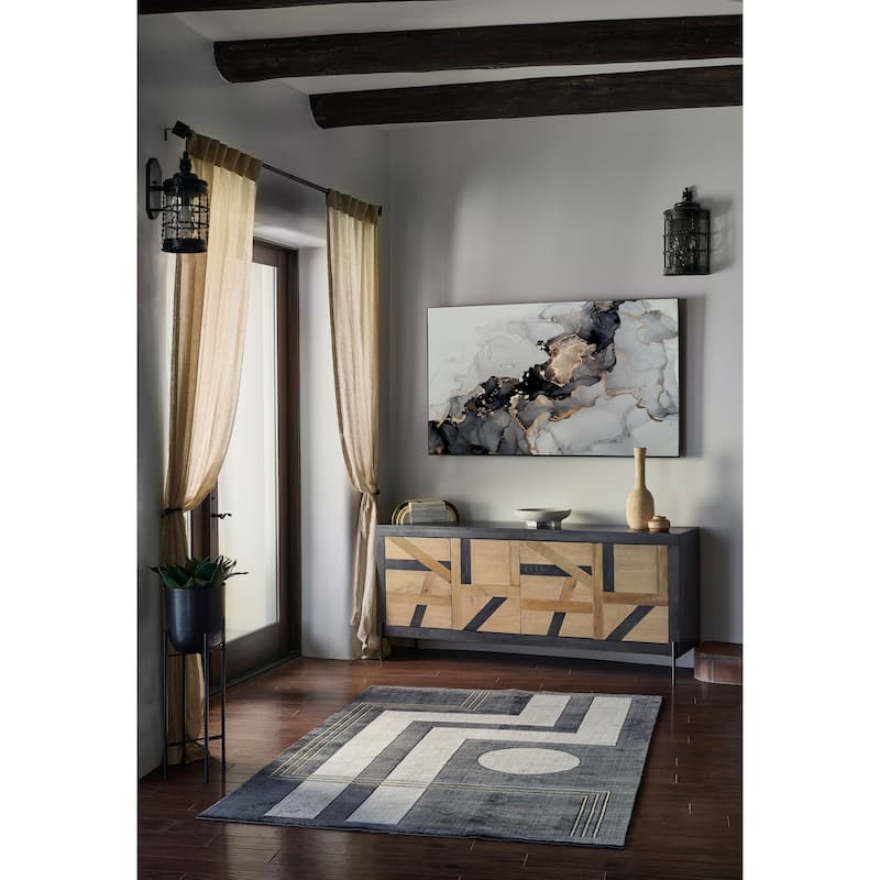 ECARPETGALLERY Machine Woven Erisa Contemporary/Modern Area Rug