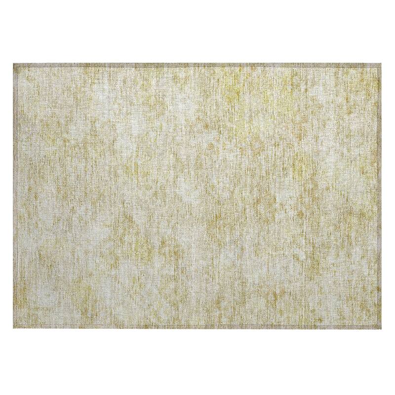 Machine Washable Indoor/ Outdoor Boho Moroccan Chantille Rug