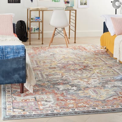 Nourison Soraya Modern Persian Medallion Area Rug