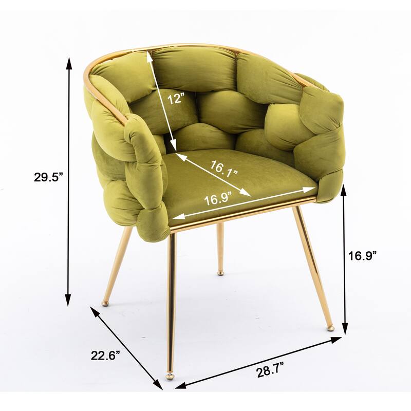 Modern Set of 2 Accent Chairs For Living Room