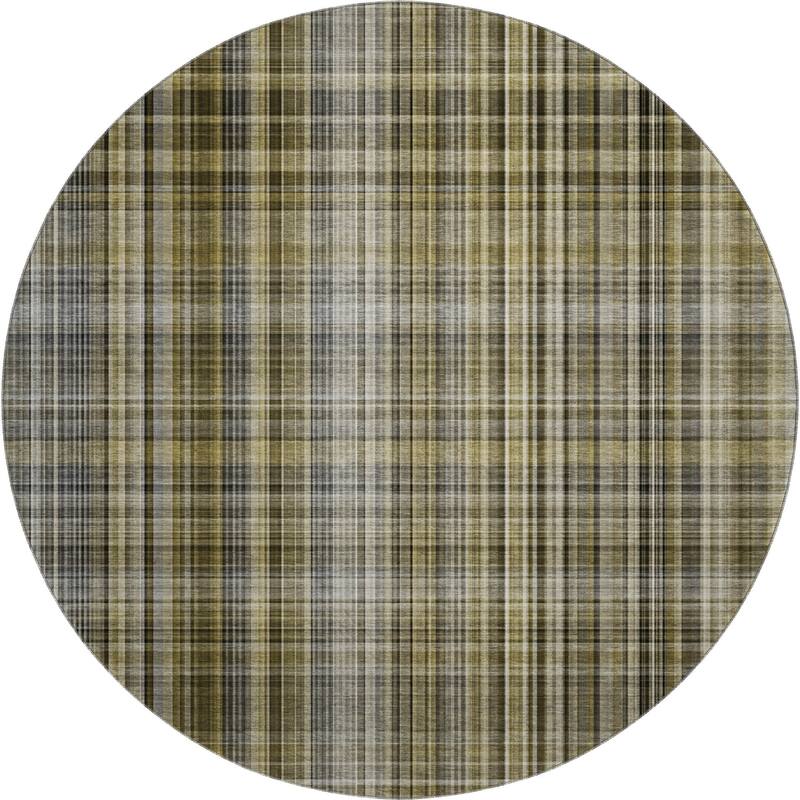 Premium Washable Super Soft Plaid Mayfield Rug