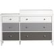 preview thumbnail 39 of 39, Little Seeds Monarch Hill Poppy 6-drawer Changing Table Grey