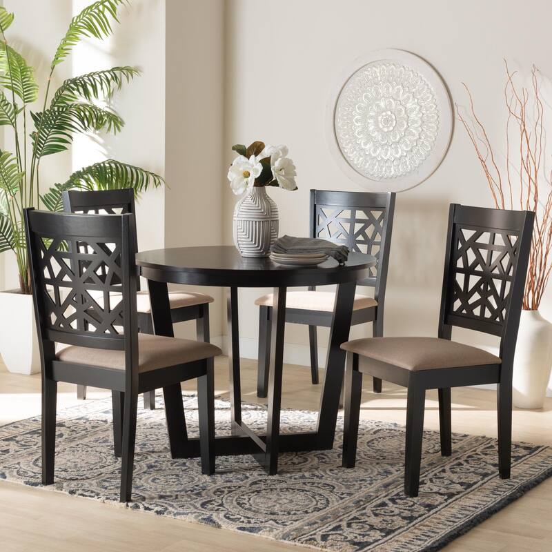 Jamie Moden Wood 5-Piece Dining Set