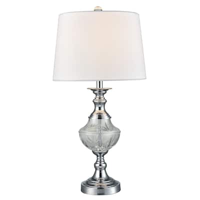 Springdale 26"H Frosted Murray Crystal Table Lamp
