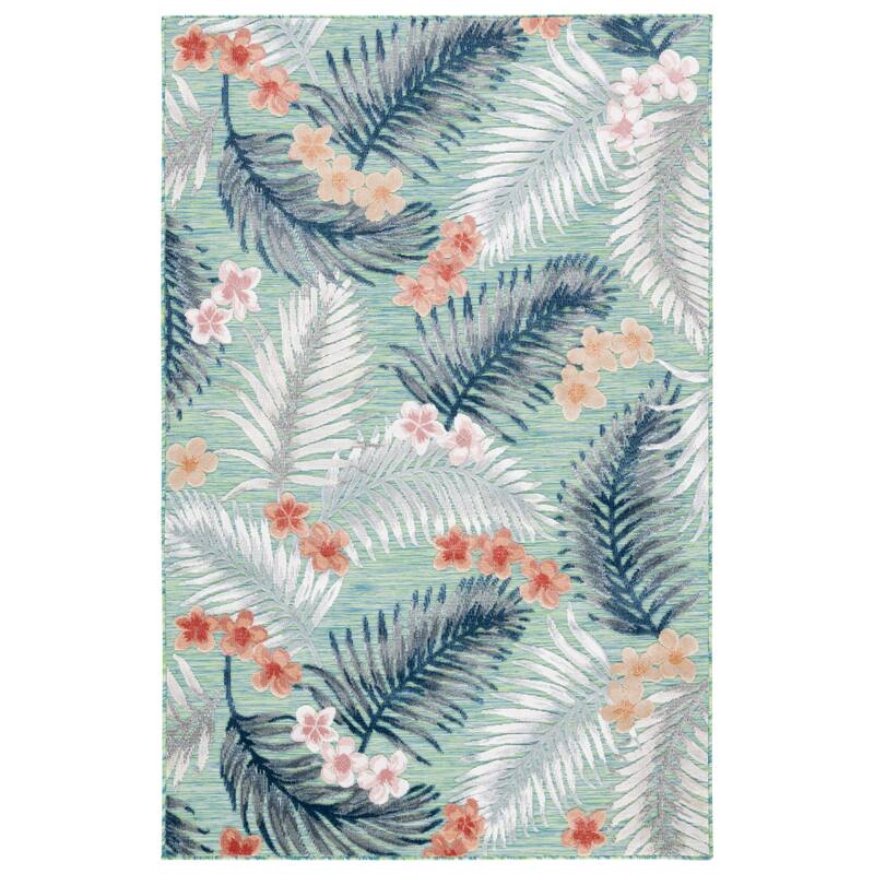 SAFAVIEH Cabana Mintje Indoor/ Outdoor Waterproof Transitional Rug