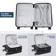 preview thumbnail 7 of 51, Carry-on Luggage 20 Inch Front Open Luggage Lightweight Suitcase