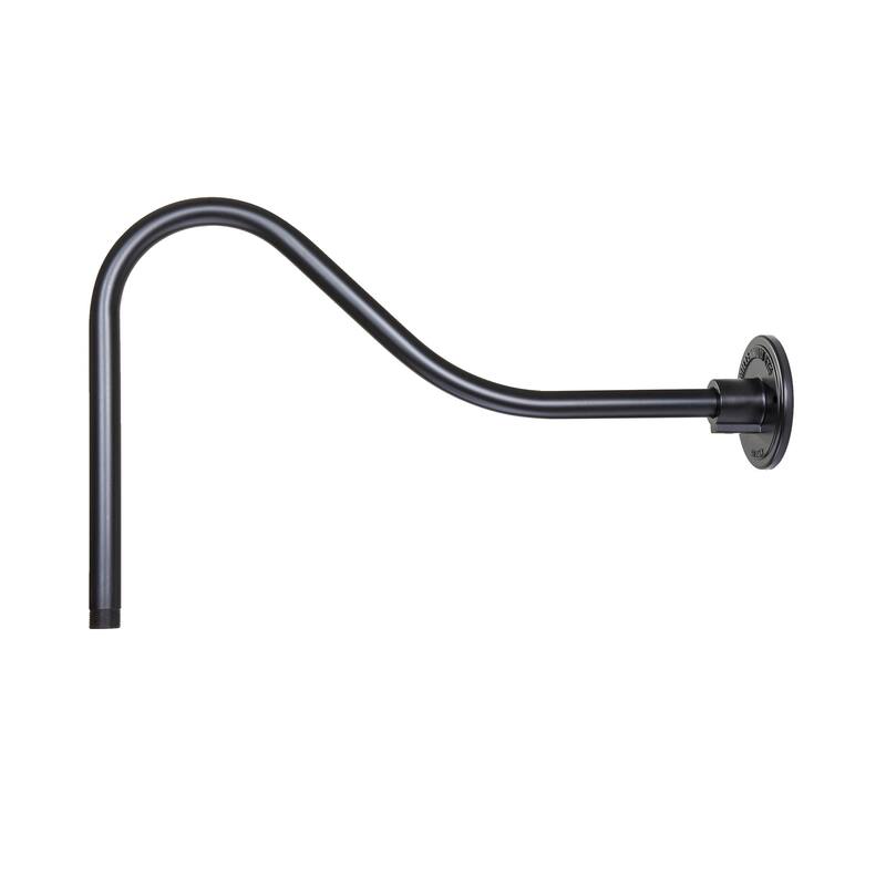 R Series Goose Neck - Satin Black