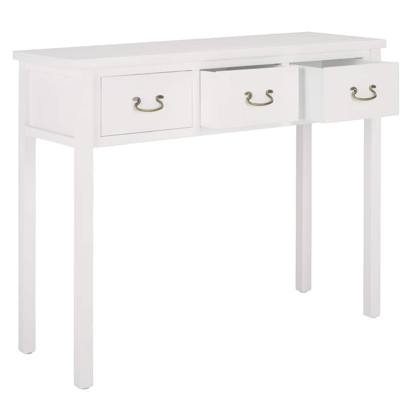 SAFAVIEH Marleine Antiqued Grey Console Table - 39.4" x 14.2" x 31.7" - 39Wx14Dx32H