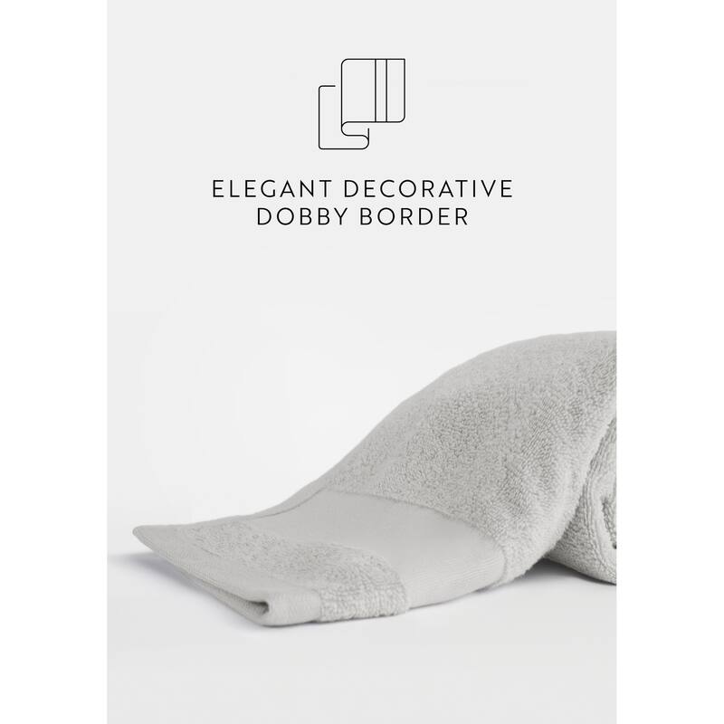 Becky Cameron 4-Piece Ultra Soft Cotton Hand Towel Set